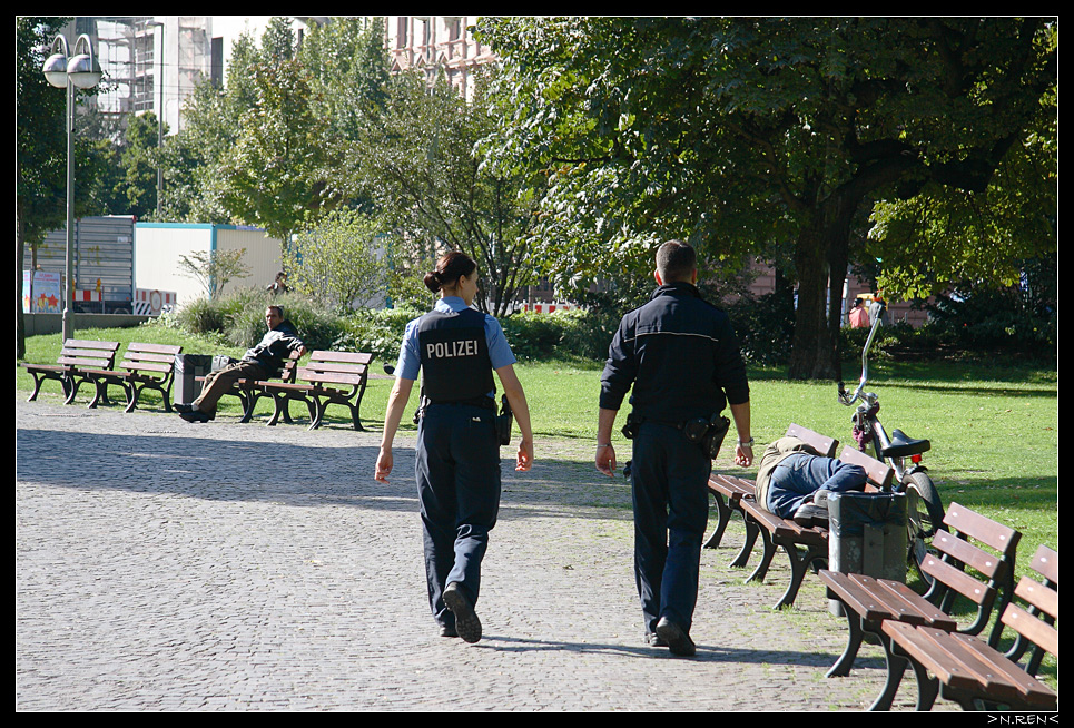 Einsatz in Mainhatten