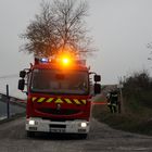 Einsatzfahrt der Feuerwehr Bantzenheim (Alsace)