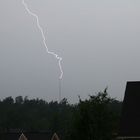 Einschlag beim Gewitter