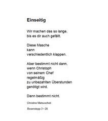 Einseitig - BS 3 - 28