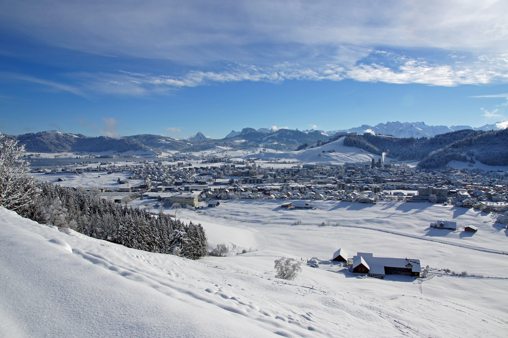 Einsiedeln im Januar 2015