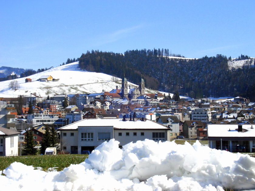 Einsiedeln im Schnee