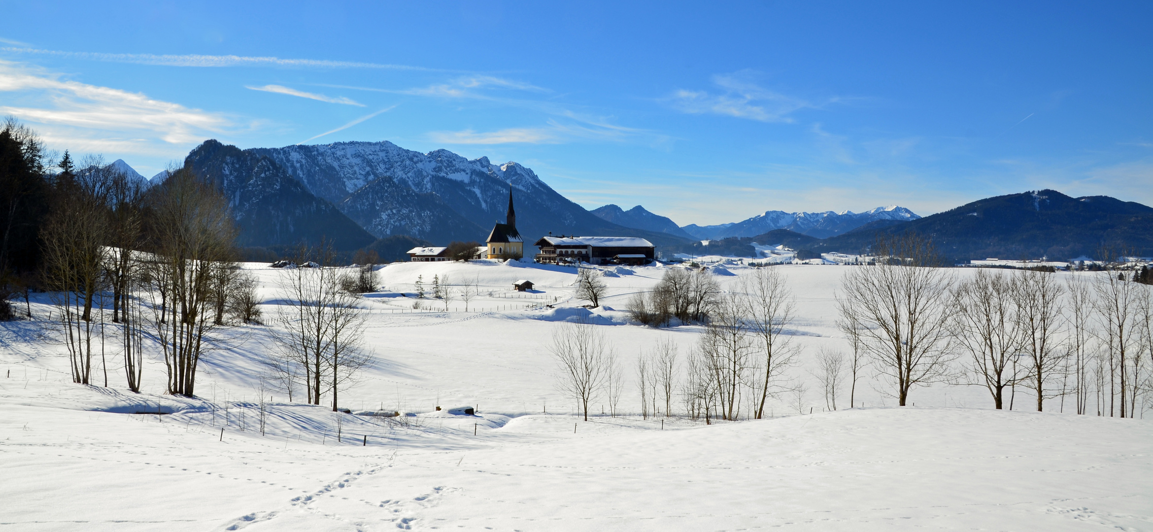 Einsiedl bei Inzell (Bayern) Foto & Bild schnee, kirche, natur Bilder
