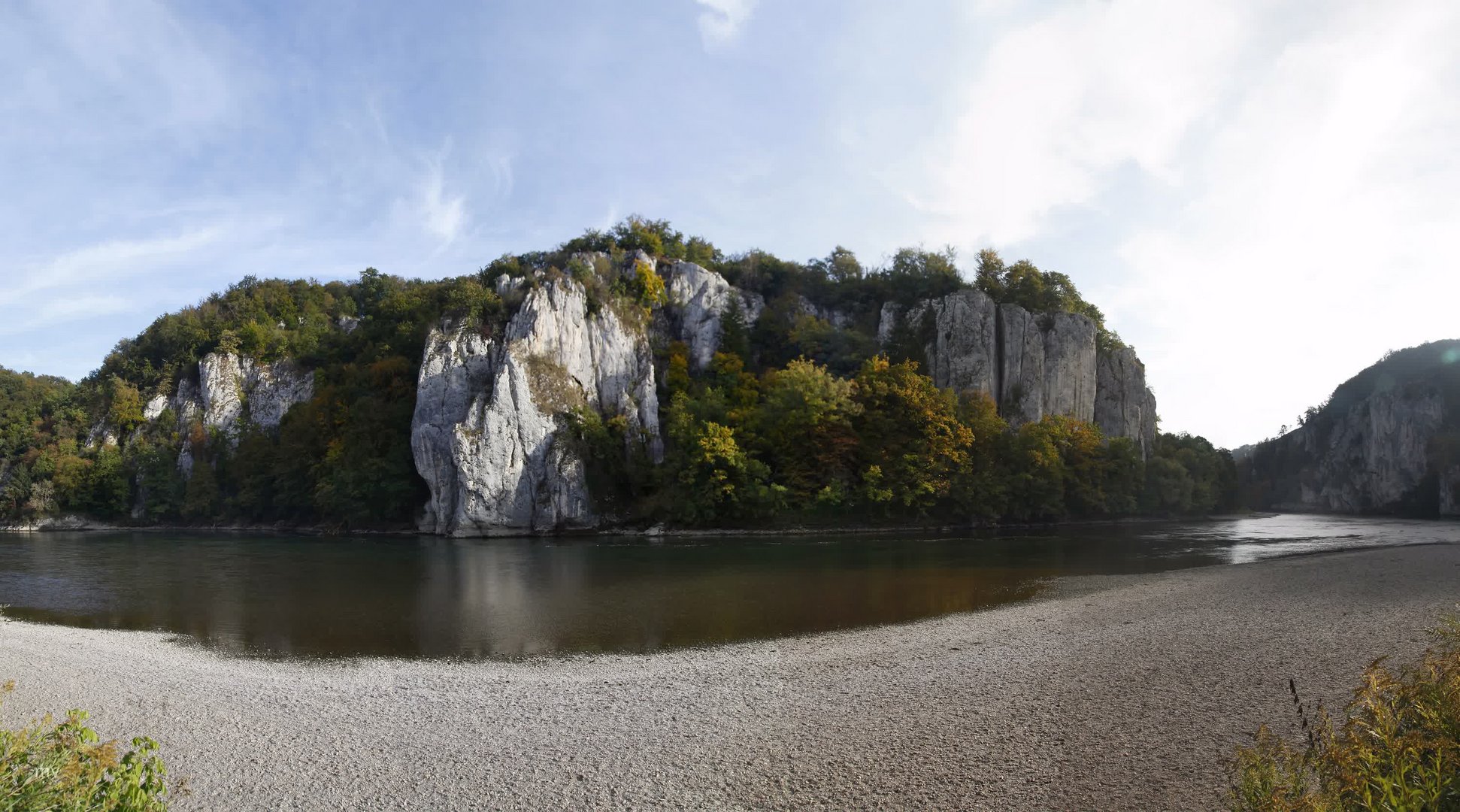 Einst ging ich am Strande der Donau entlang