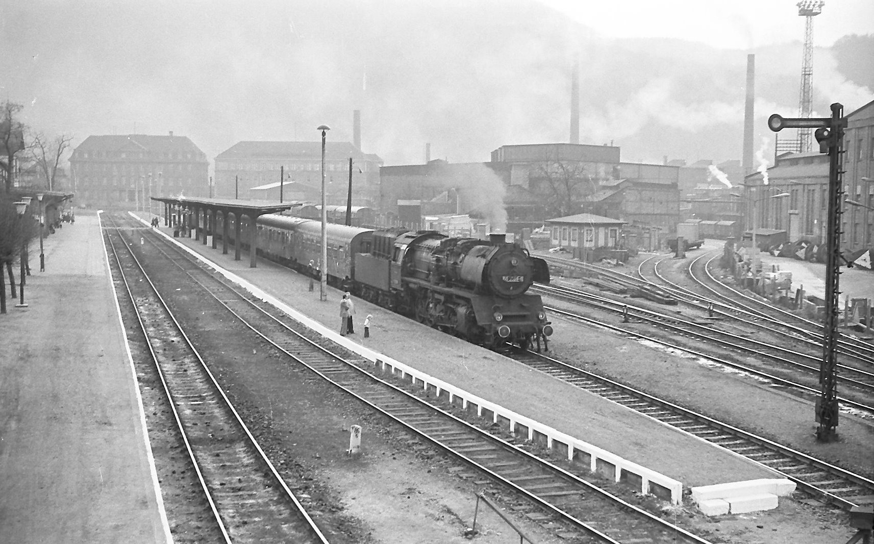 Einst im Bahnhof Thale/Harz