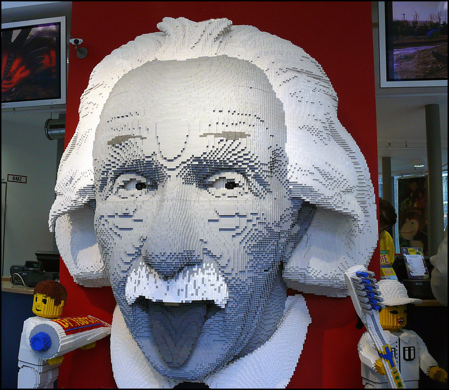 Einstein ...in LEGO