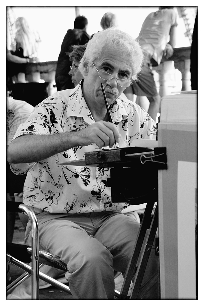 Einstein malt