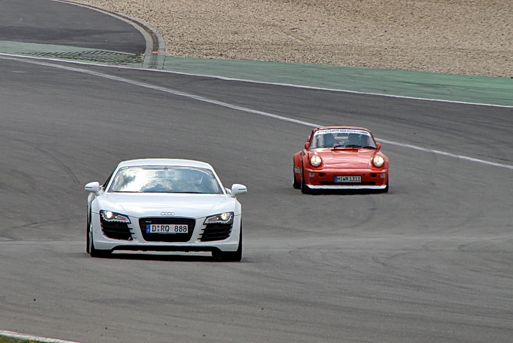 Einstellfahrten auf dem Nürburgring