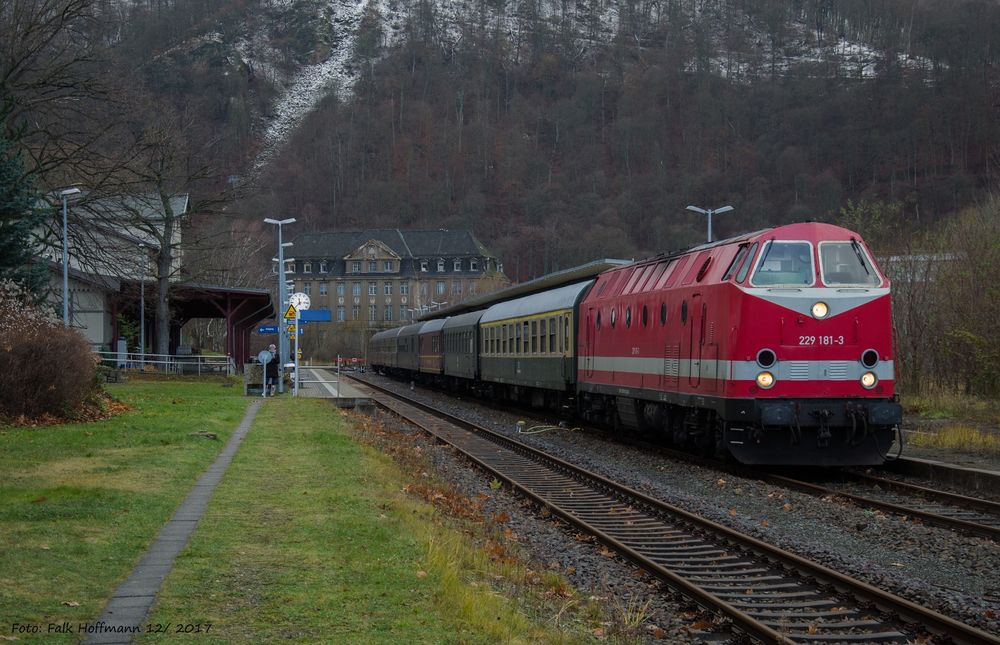 Einstmals ein sehr berühmter Bahnhof