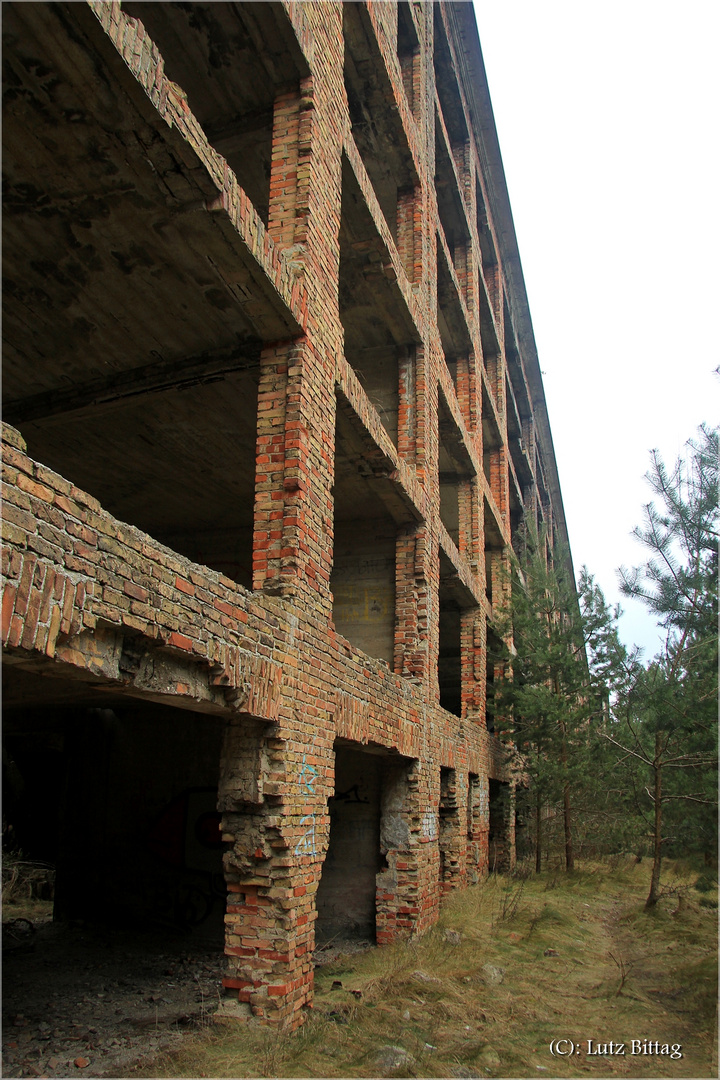 Einsturzgefährdete Ruine