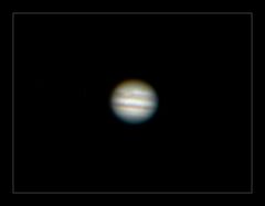 Einzelaufnahme von Jupiter am 15.7.2008