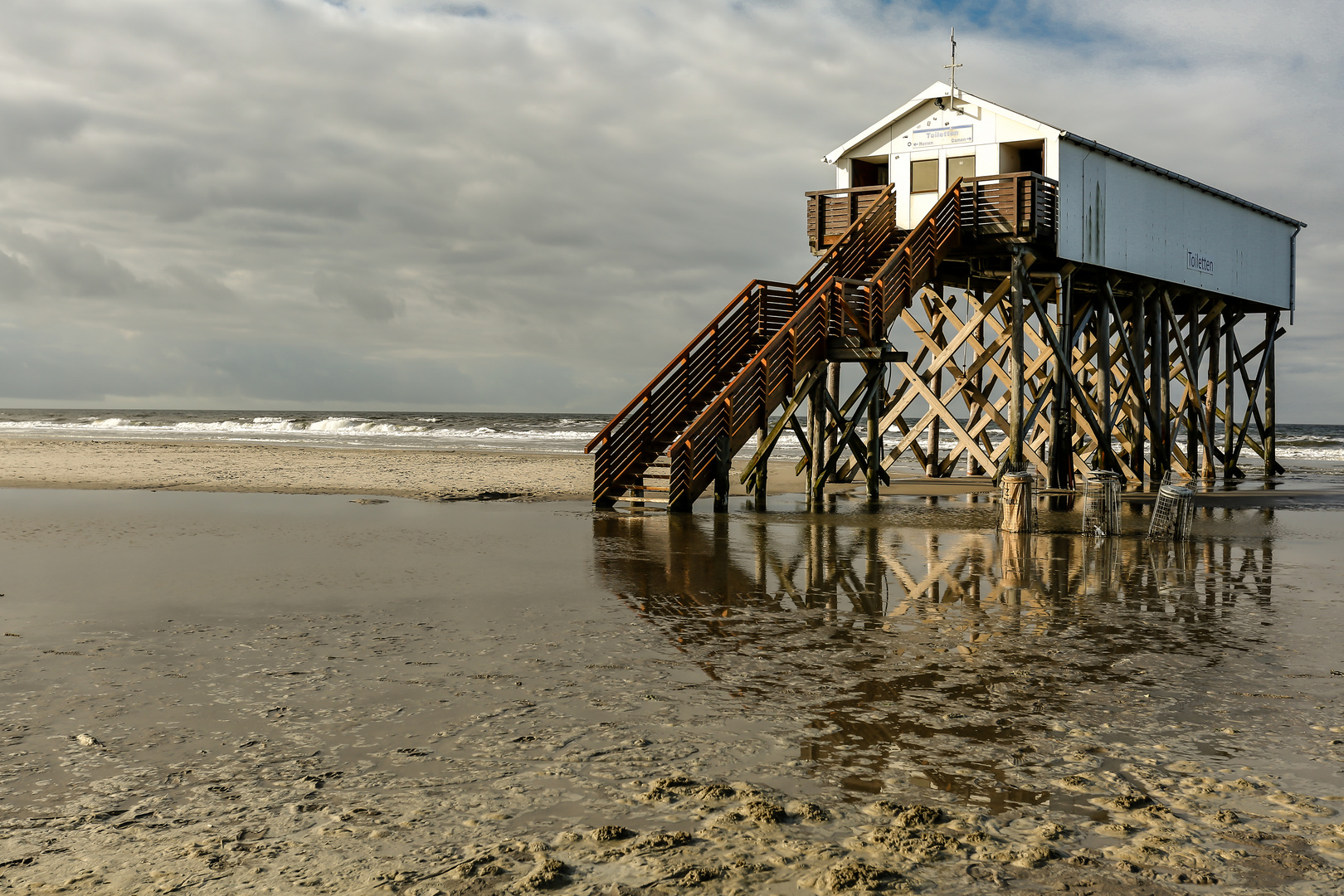 Einzigartig......Pfahlbauten Sankt Peter Ording  