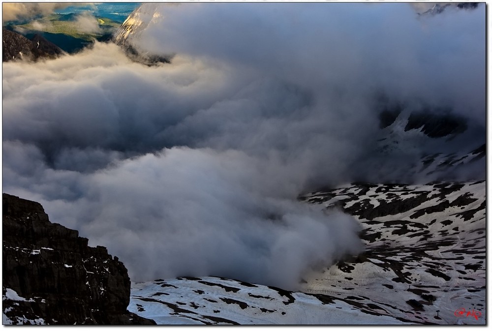 EinzugDerNebel Zugspitzplatt