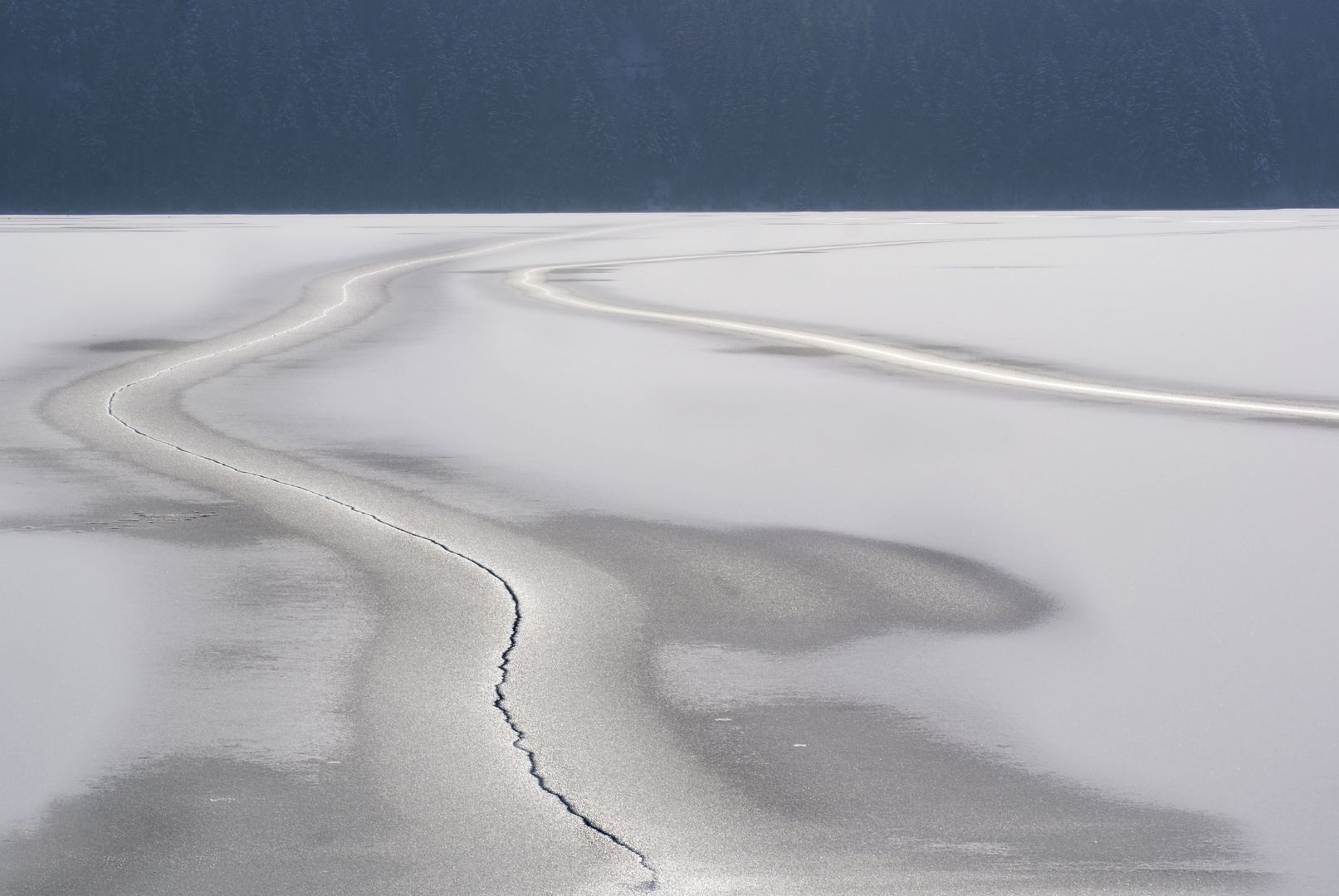 Eis am Millstättersee