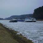 Eis am Rhein - Main - Donau Kanal