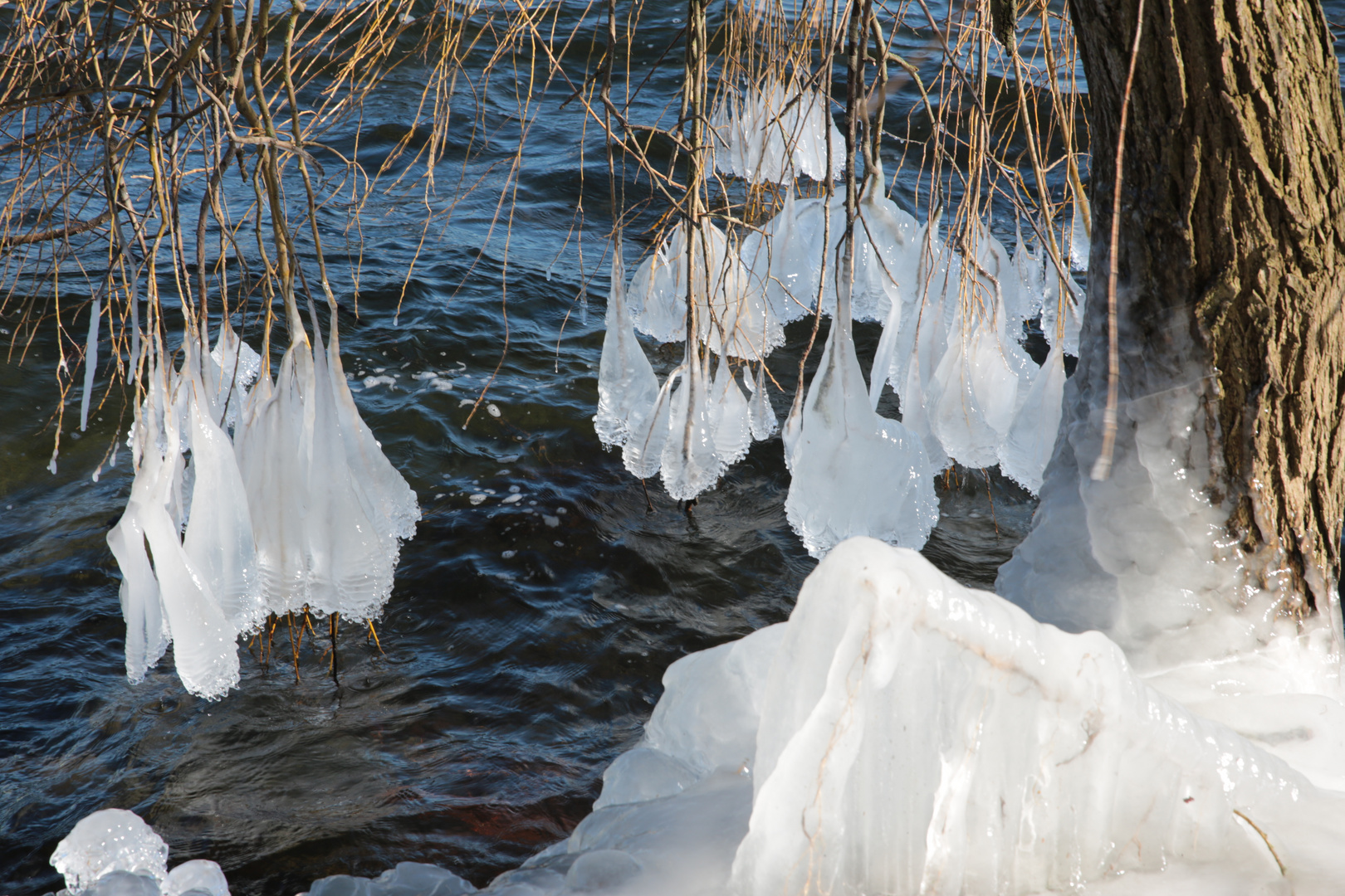 Eis am Schaalsee