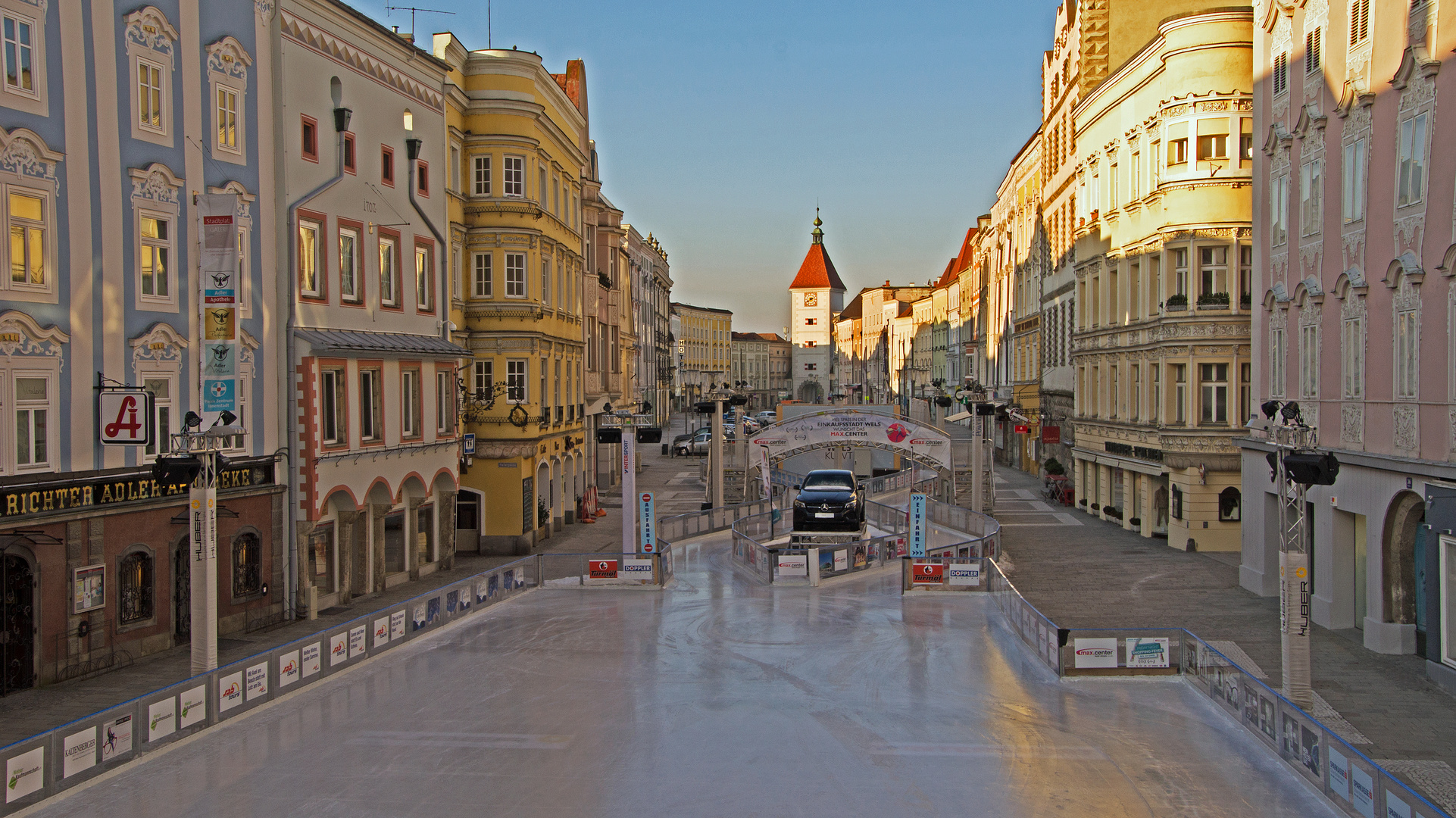 Eis am Stadtplatz Wels