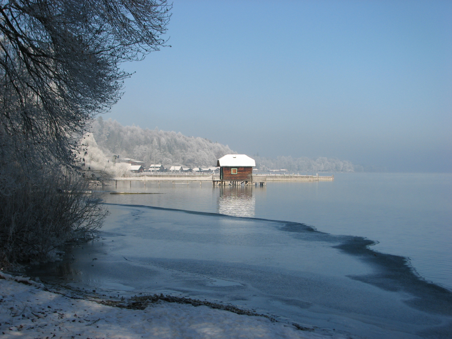 Eis am Starnberger See