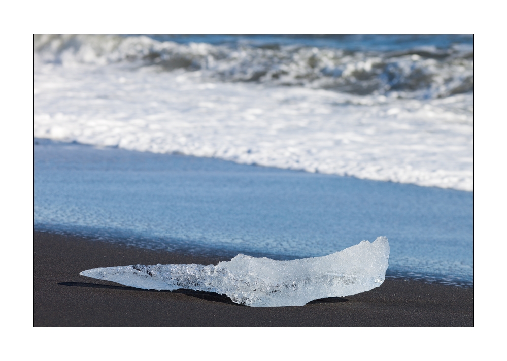 Eis am Strand / Beschnitten oder nicht: Version A