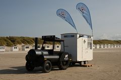 Eis am Strand in Løkken