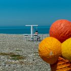 Eis am Strand von Batumi