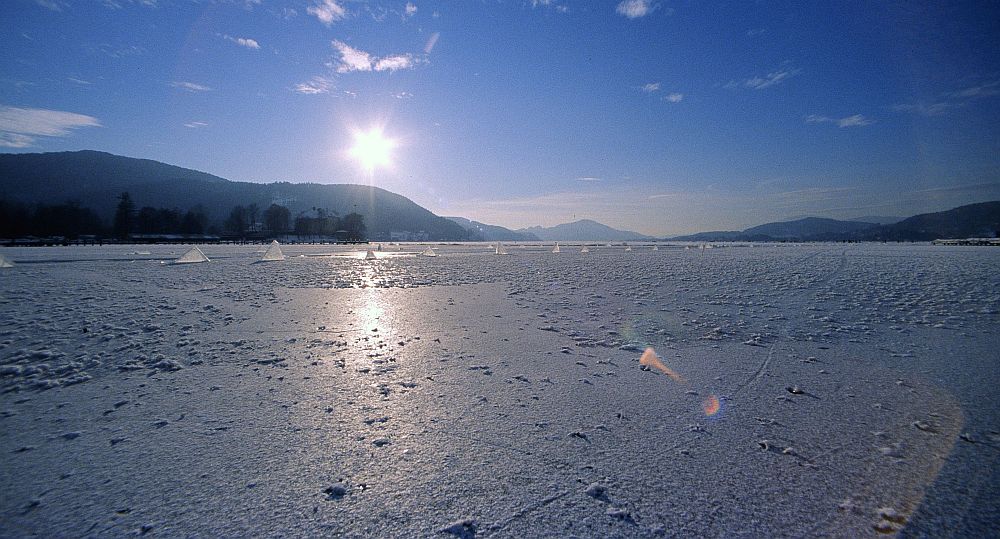 Eis am Wörthersee