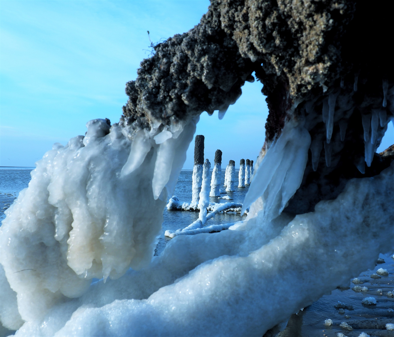 Eis auf Amrum