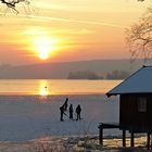 Eis auf dem Ammersee