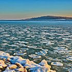 Eis auf dem Bodden