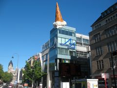 Eis auf dem Dach