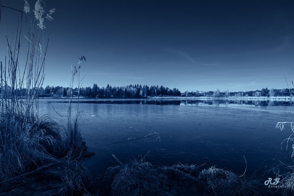 Eis auf dem Hopfensee