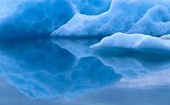 Eis auf dem Jökulsárlón, Island