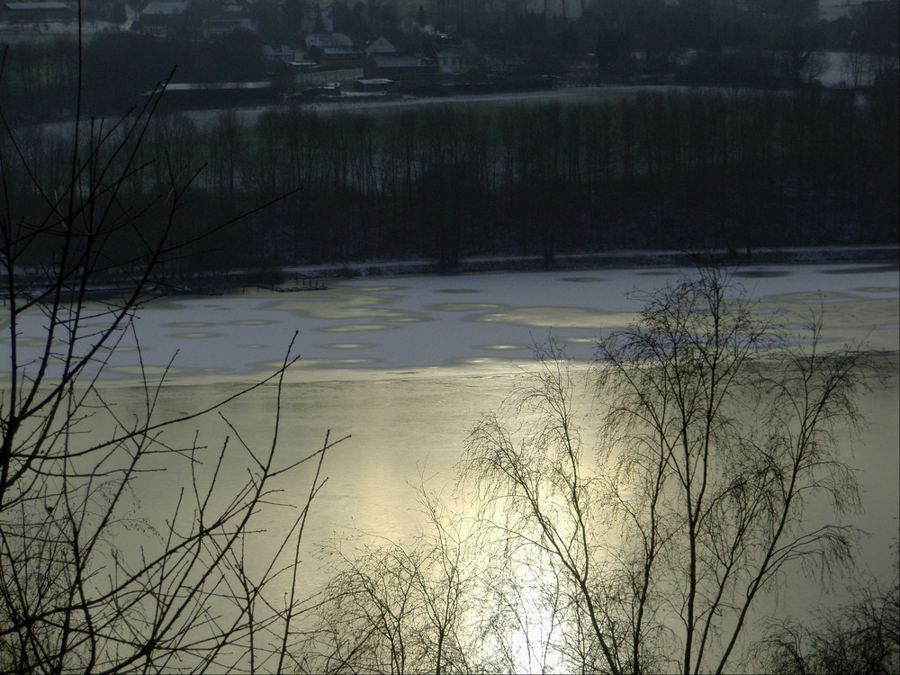 Eis auf dem Lago