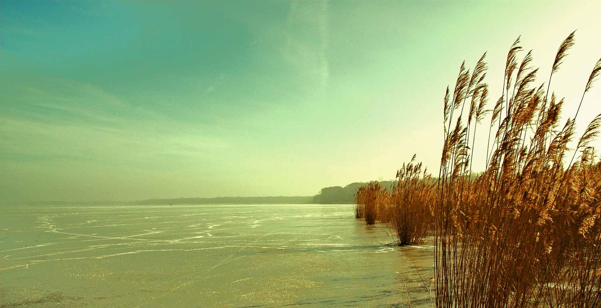 Eis auf dem Müggelsee