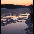 Eis auf dem Rhein-Herne-Kanal