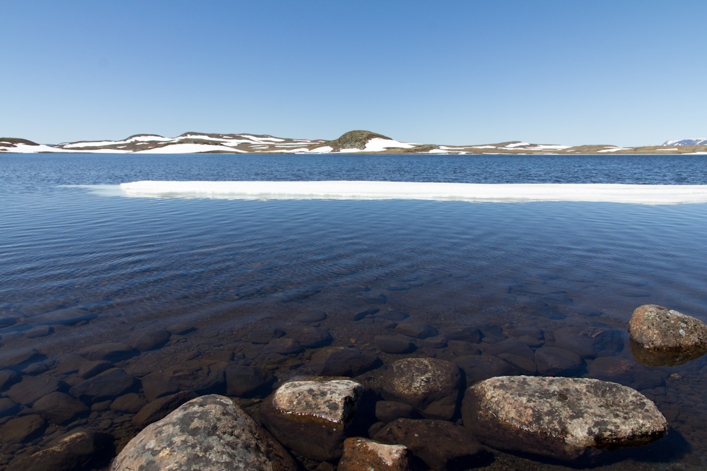 Eis auf dem See