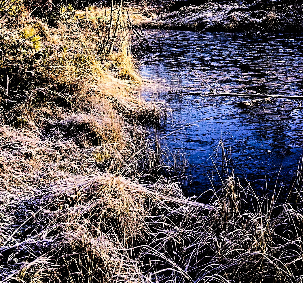 Eis auf dem See