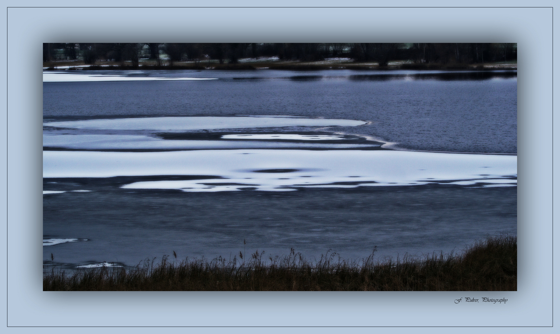 Eis auf dem See