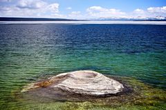 Eis auf dem Yellowstone Lake