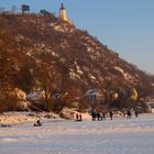 Eis auf der alten Donau