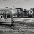 Eis auf der Binnenalster