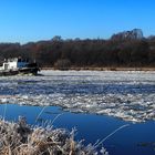 Eis auf der Weser 3