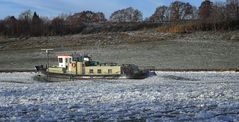 Eis auf der Weser 5