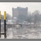 Eis auf der Weser ...