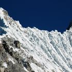Eis - Felsgrat oberhalb des Khala Pattar 