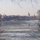 Eis im Fluss ...