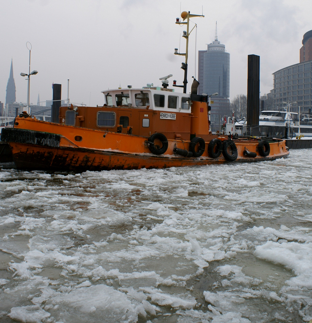 Eis im Hamburger Hafen 2010_01_24