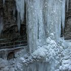 Eis in der Breitachklamm