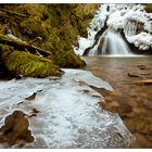 Eis in der Lotenbachklamm