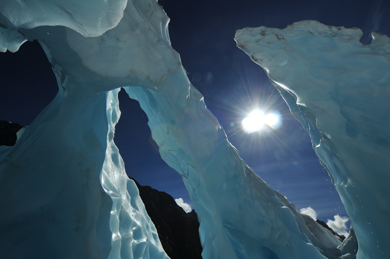 Eis in der Sonne